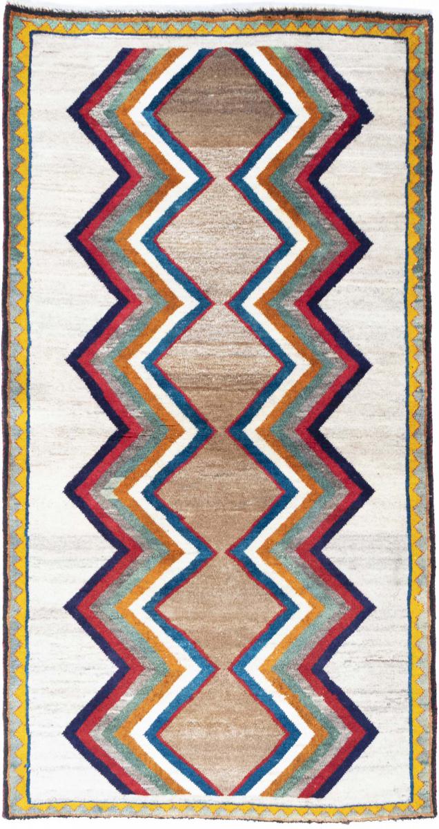 Persian Rug Persian Gabbeh Limited 186x99 186x99, Persian Rug Knotted by hand