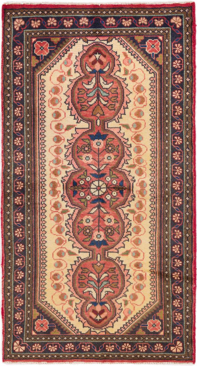 Persian Rug Lilian Old 134x73 134x73, Persian Rug Knotted by hand