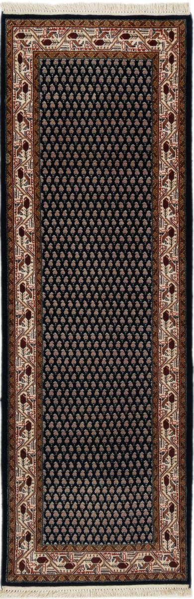 Indisk tæppe Sarough Mir Boteh 246x81 246x81, Persisk tæppe Knyttet i hånden