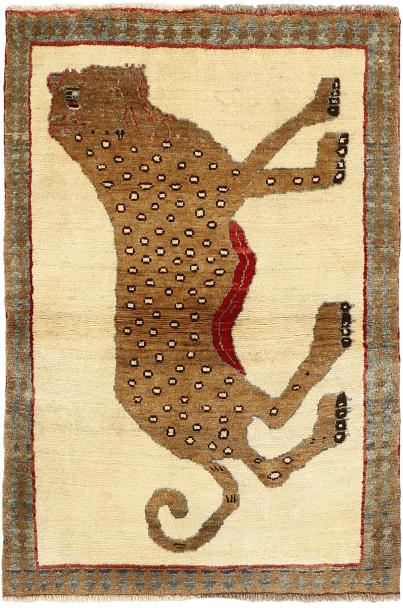 Perzsa szőnyeg Ghashghai Figural 146x96 146x96, Perzsa szőnyeg Kézzel csomózva