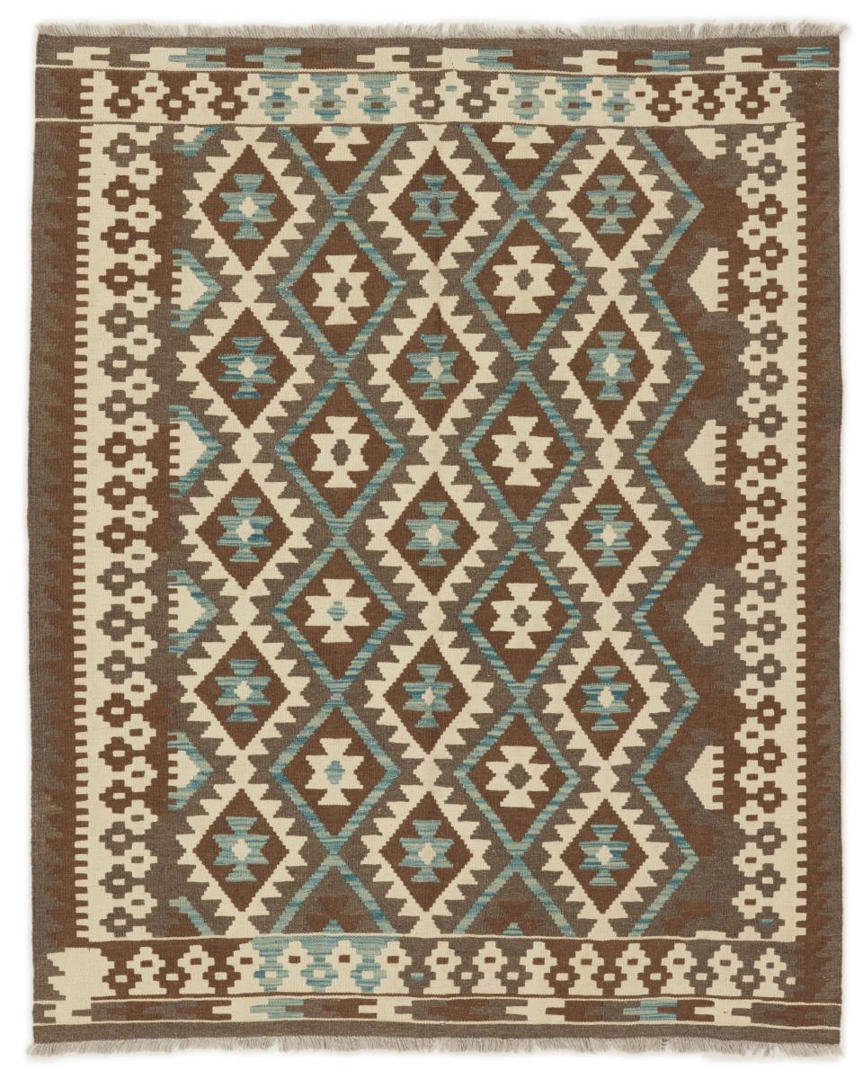 Afghanischer Teppich Kelim Afghan 6'0"x4'11" 6'0"x4'11", Perserteppich Handgewebt