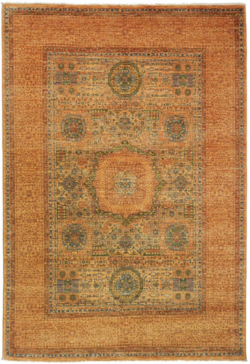Pakistani rug Mamluk 220x154 220x154, Persian Rug Knotted by hand