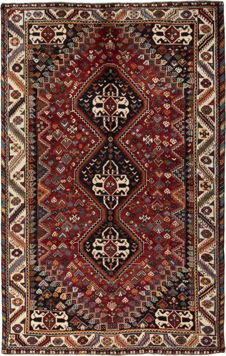 Persian Rug Shiraz 266x171 266x171, Persian Rug Knotted by hand
