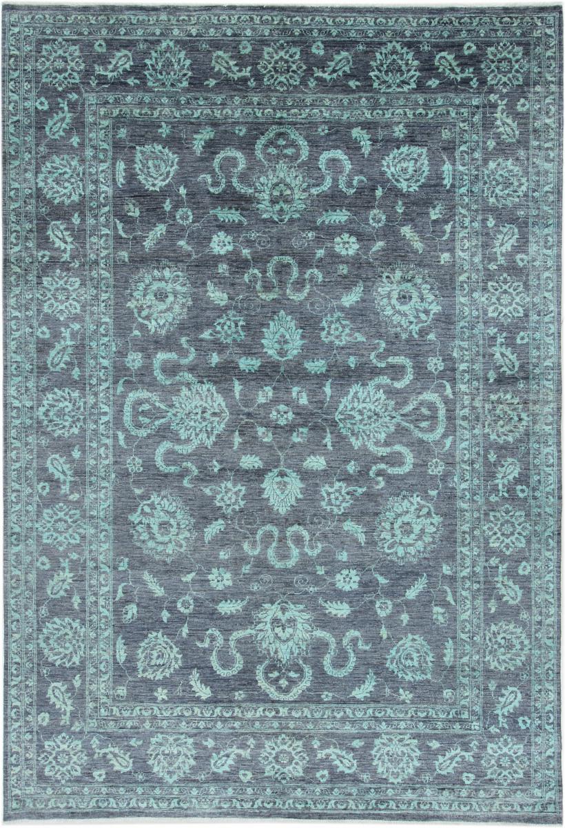 Tapis afghan Colored Ziegler Farahan 294x205 294x205, Tapis persan Noué à la main