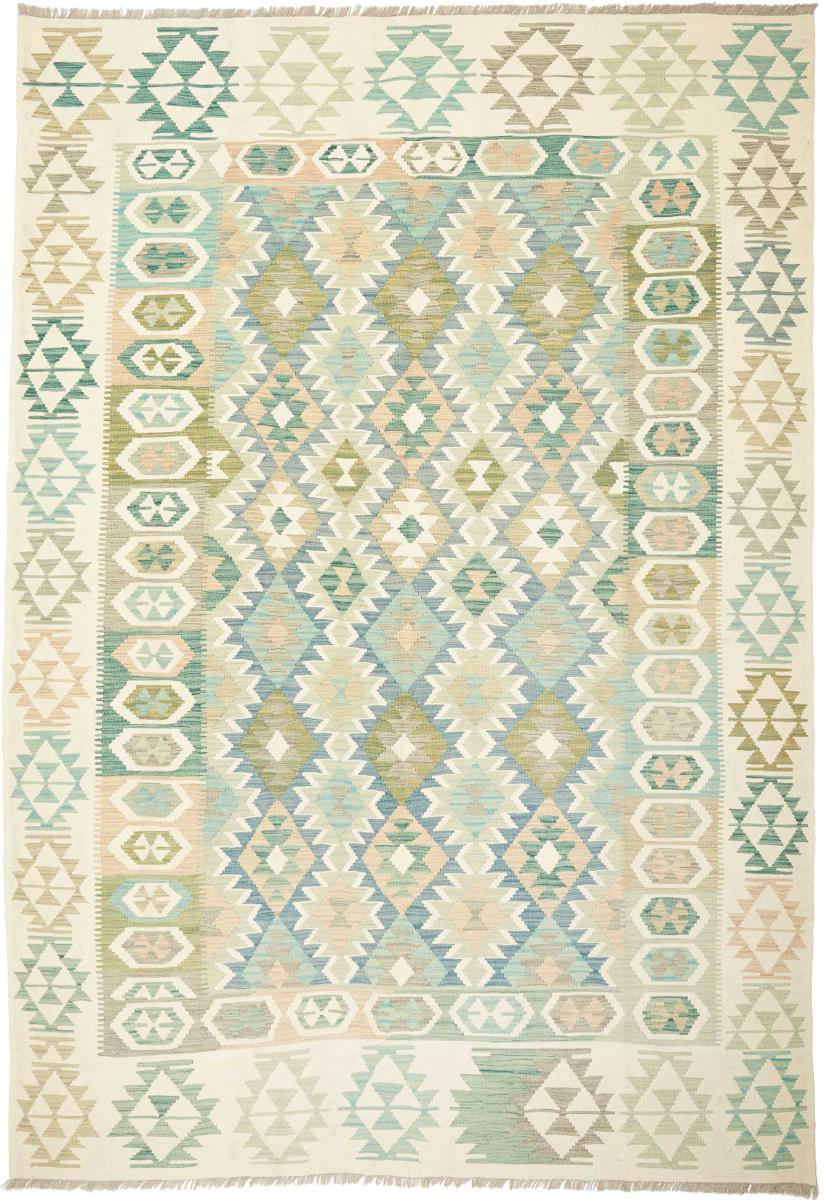 Afghanischer Teppich Kelim  Afghan 293x204 293x204, Perserteppich Handgewebt