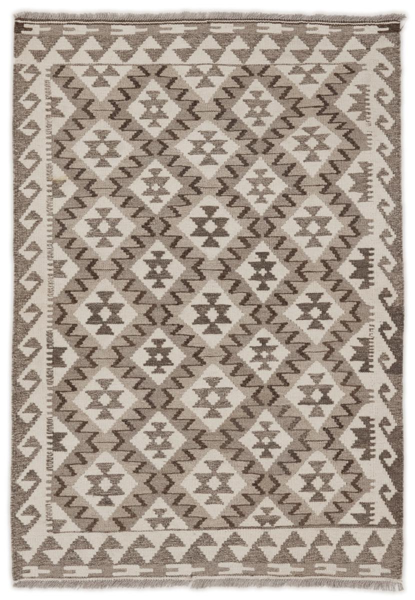 Afghanischer Teppich Kelim Afghan 144x99 144x99, Perserteppich Handgewebt