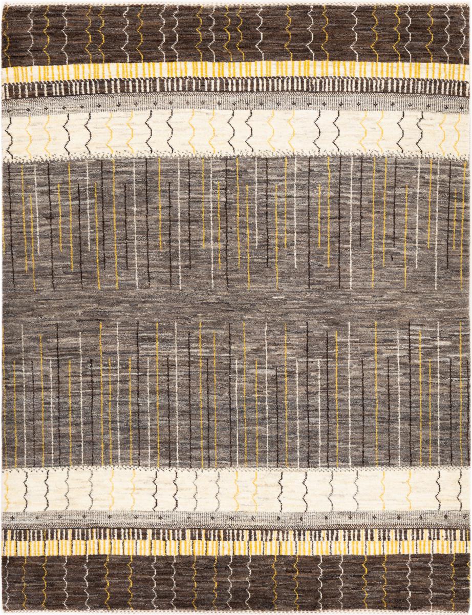 Persisk tæppe Perser Gabbeh Loribaft Natura 193x151 193x151, Persisk tæppe Håndknyttet