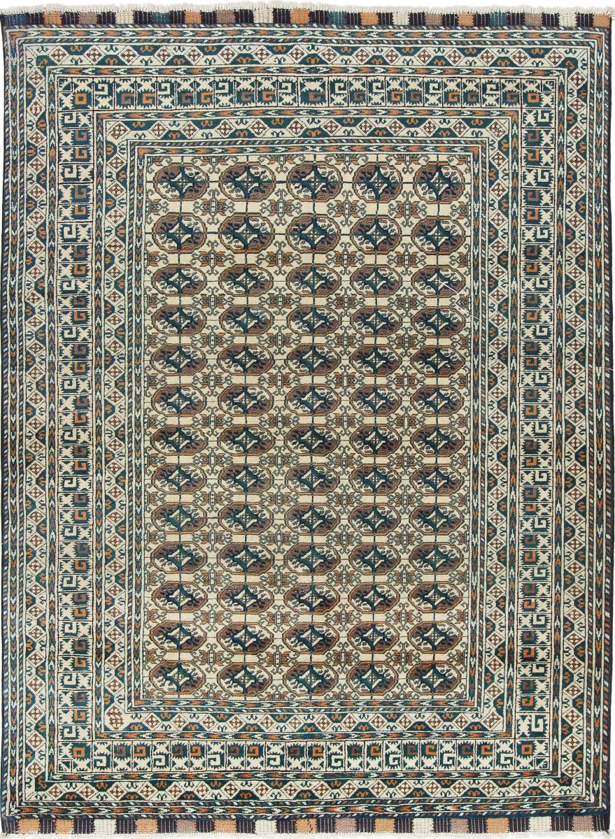 Afghansk teppe Afghan Mauri 204x150 204x150, Persisk teppe Knyttet for hånd