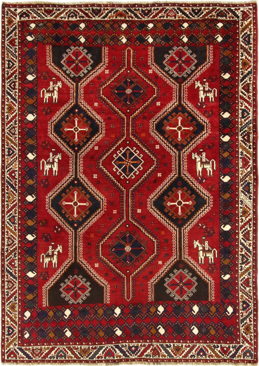  ペルシャ絨毯 Ghashghai 308x219 308x219,  ペルシャ絨毯 手織り