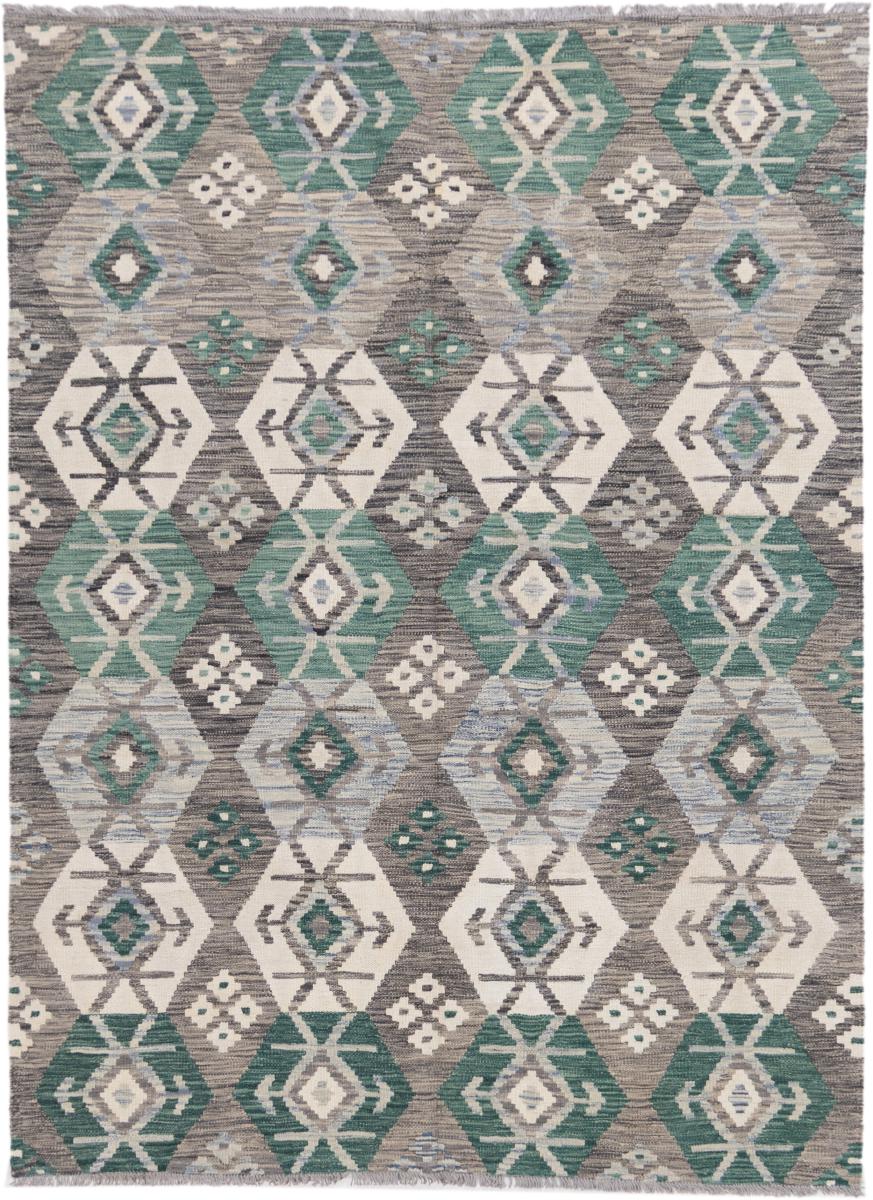 Afghanischer Teppich Kelim Afghan Heritage 200x149 200x149, Perserteppich Handgewebt