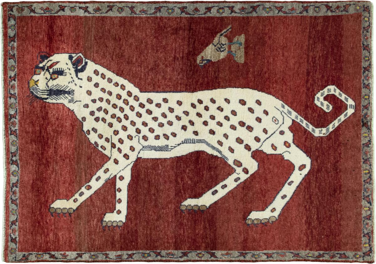 Persian Rug Persian Gabbeh Ghashghai 151x111 151x111, Persian Rug Knotted by hand