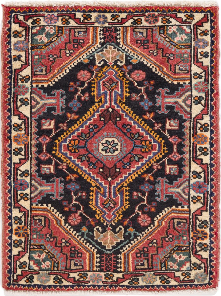 Tapis persan Tuyserkan 83x64 83x64, Tapis persan Noué à la main
