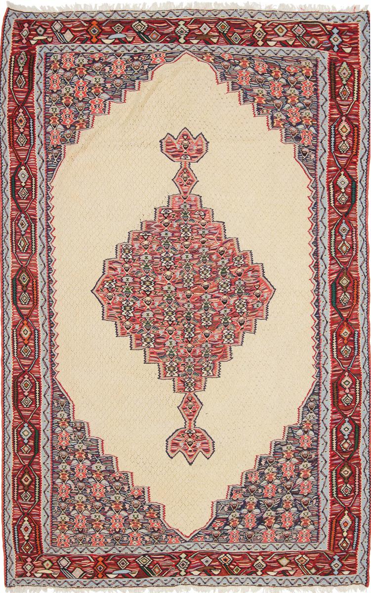 Perzsa szőnyeg Kilim Senneh 243x156 243x156, Perzsa szőnyeg Kézzel csomózva