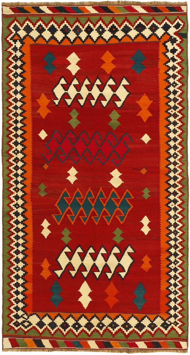 Tapete persa Kilim Fars Heritage 229x123 229x123, Tapete persa Tecido à mão