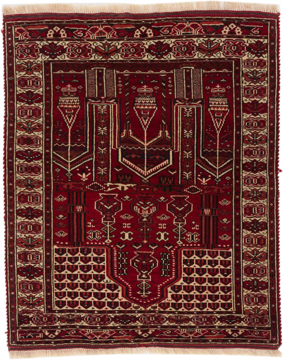 Tapis persan Baloutche 110x92 110x92, Tapis persan Noué à la main