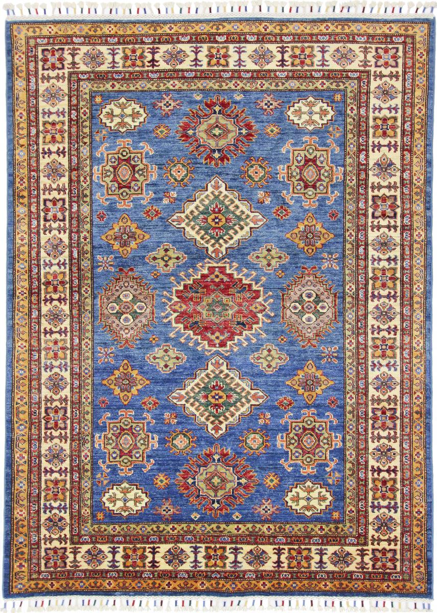 Tapis afghan Super Kazak 202x146 202x146, Tapis persan Noué à la main