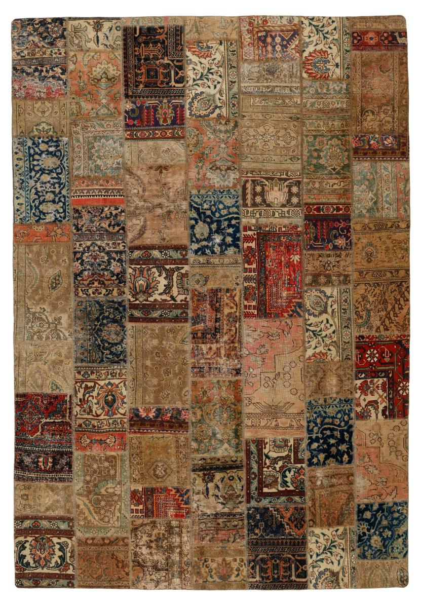 Covor persan Patchwork 356x247 356x247, Covor persan Lucrate de mână