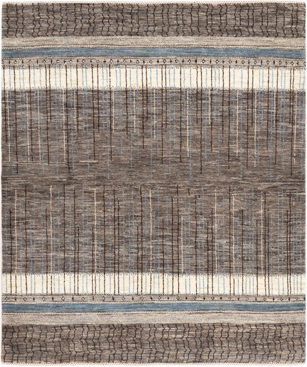 Persialainen matto Perser Gabbeh Loribaft Natura 181x153 181x153, Persialainen matto Käsinsolmittu