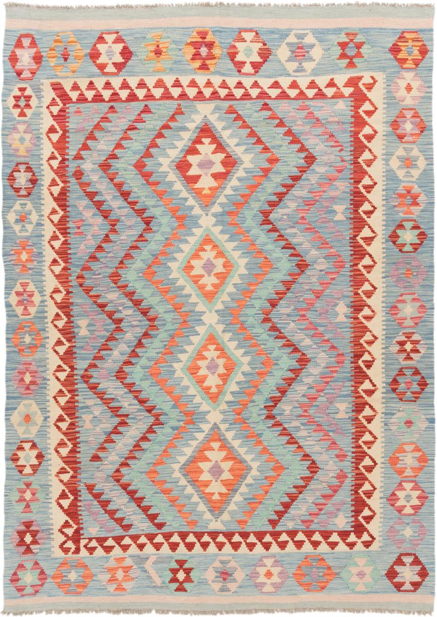 Tapete afegão Kilim Afegão 241x174 241x174, Tapete persa Tecido à mão