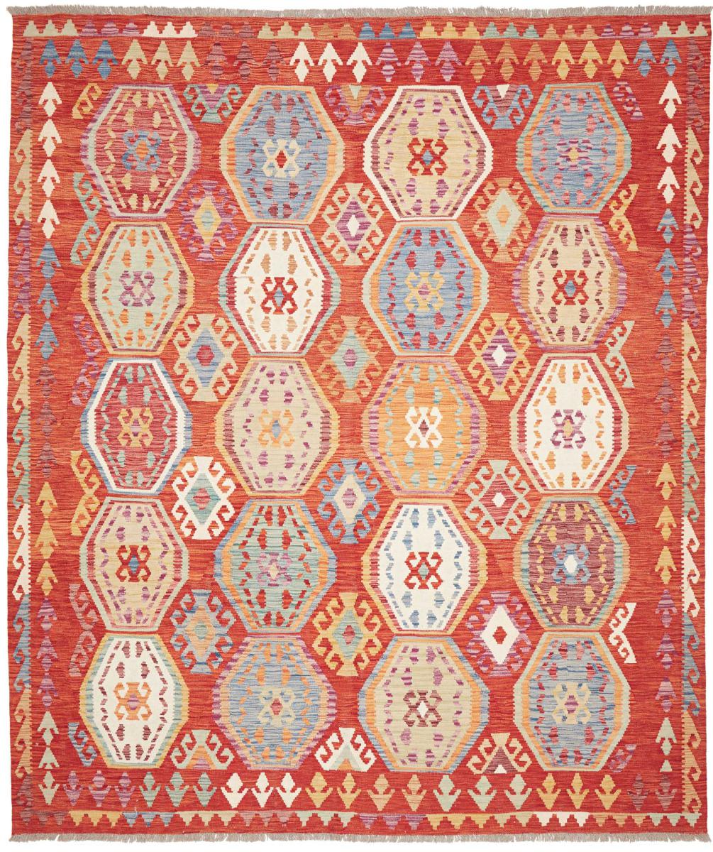 Dywan afgański Kilim Afghan 291x251 291x251, Dywan perski Ręcznie tkane
