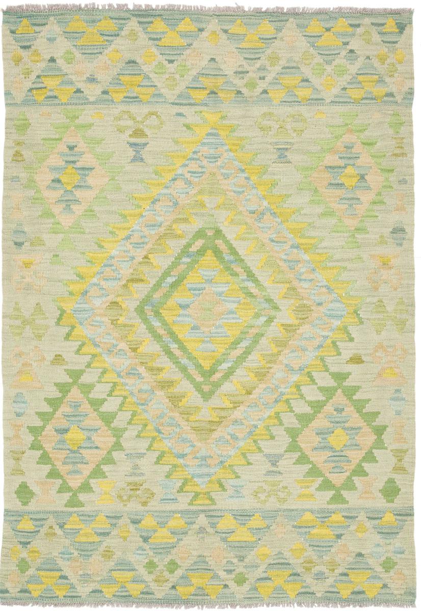 Αφγανικό χαλί Κιλίμ Afghan 146x103 146x103, Περσικό χαλί Οι κόμποι έγιναν με το χέρι