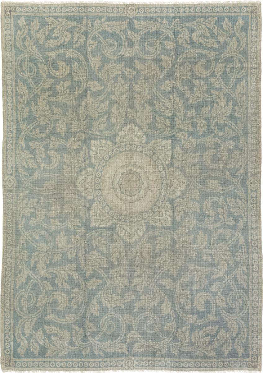 Alfombra china Savonnerie Antiguo 375x268 375x268, Alfombra persa Anudado a mano