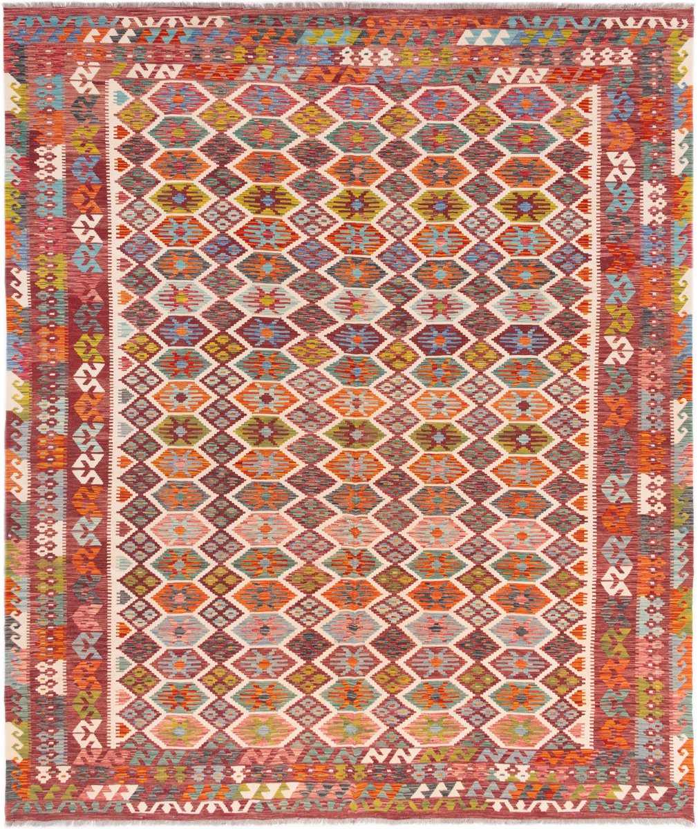 Tapis afghan Kilim Afghan 392x308 392x308, Tapis persan Tissé à la main