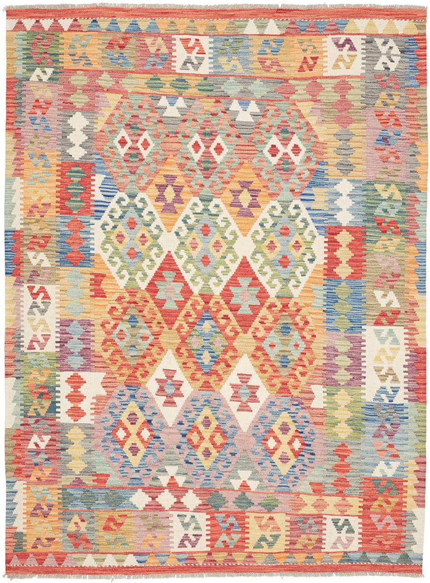 Afghanischer Teppich Kelim Afghan 240x176 240x176, Perserteppich Handgewebt