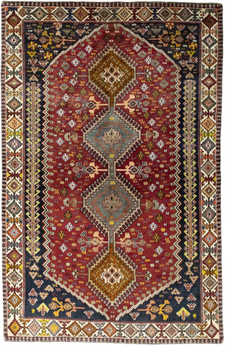 Perserteppich Shiraz 231x151 231x151, Perserteppich Handgeknüpft