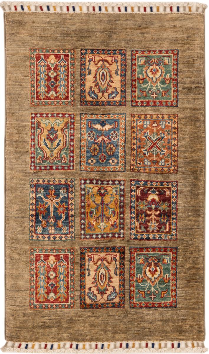 Afghan rug Arijana Bakhtiarii 101x60 101x60, Persian Rug Knotted by hand