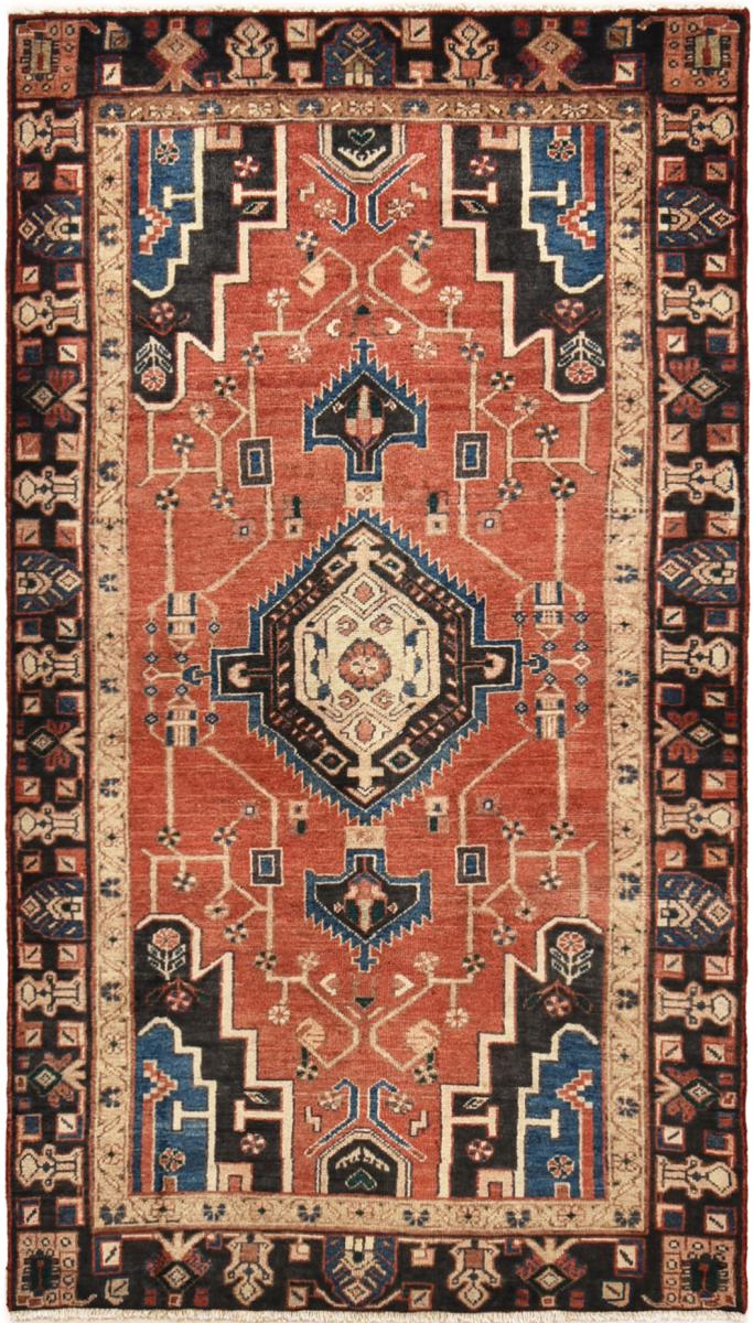 Persian Rug Hamadan 207x115 207x115, Persian Rug Knotted by hand