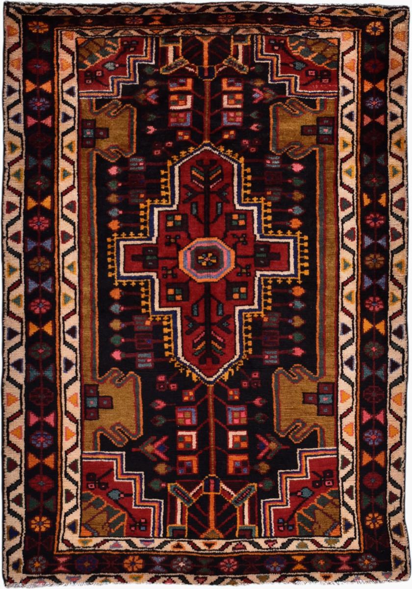 Perzisch tapijt Tuyserkan 141x95 141x95, Perzisch tapijt Handgeknoopt