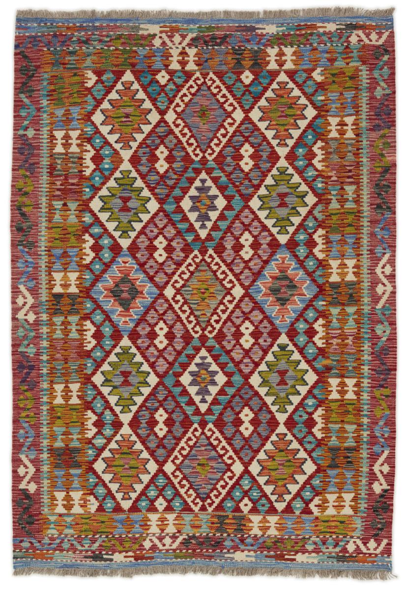 Afgán szőnyeg Kilim Afgán 191x134 191x134, Perzsa szőnyeg szőttesek