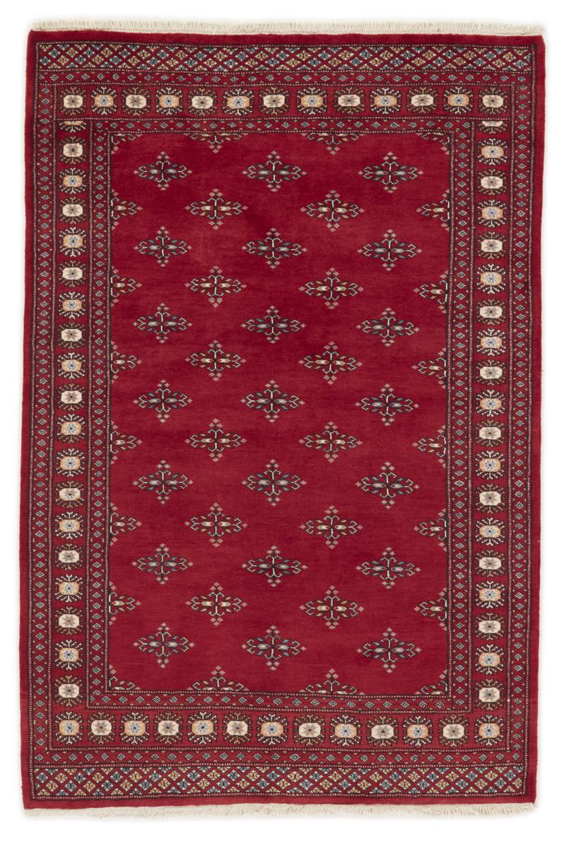 Pakistansk tæppe Pakistan Buchara 2ply 208x141 208x141, Persisk tæppe Håndknyttet