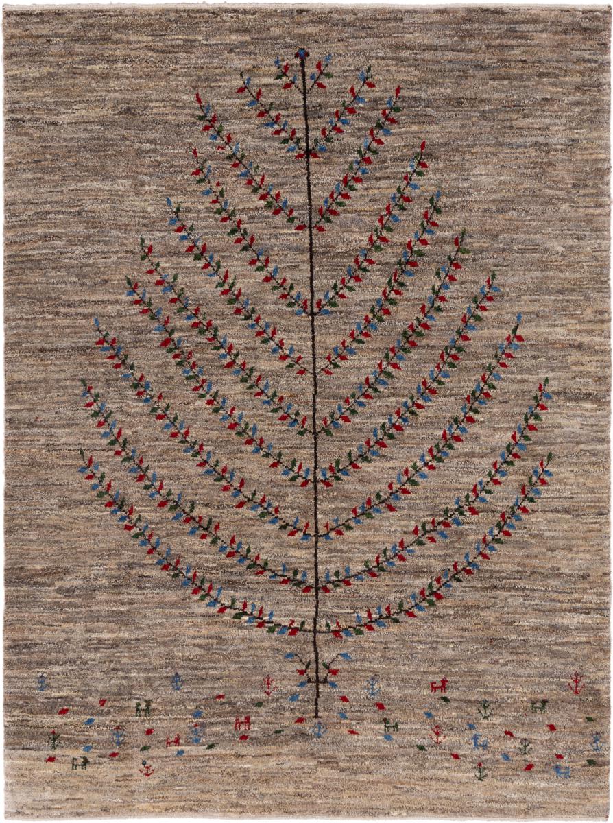 Persian Rug Persian Gabbeh Nomad 196x144 196x144, Persian Rug Knotted by hand