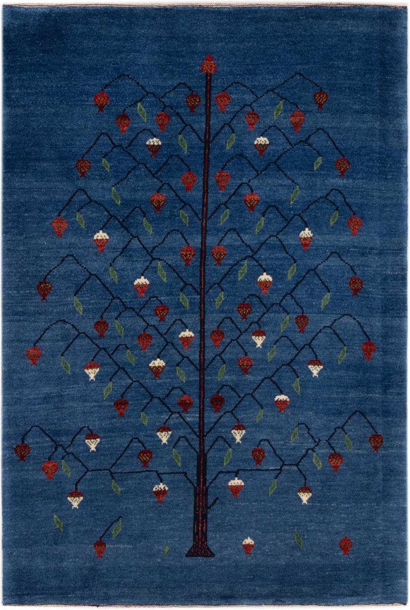 Persisk tæppe Persisk Gabbeh Kashkuli Banafsheh 187x124 187x124, Persisk tæppe Knyttet i hånden