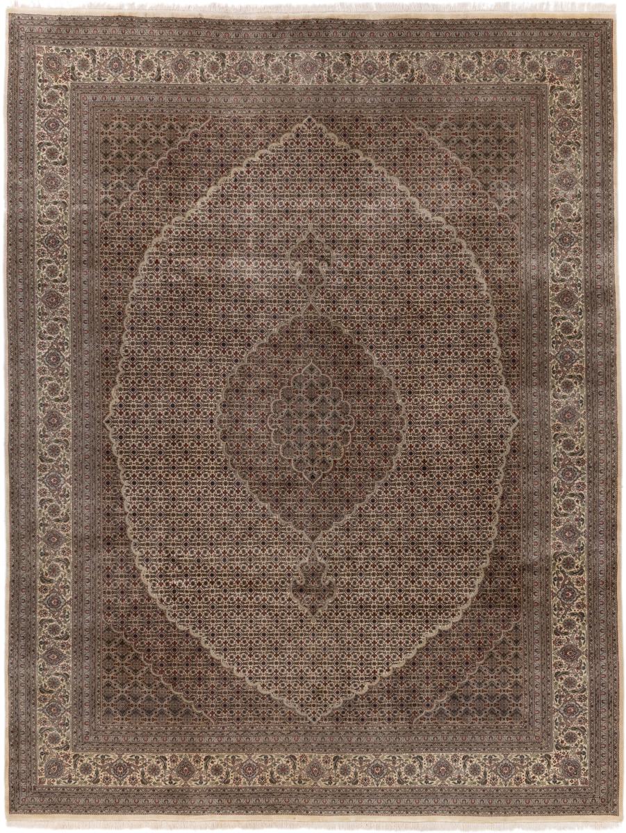 Indisk tæppe Tabriz 397x310 397x310, Persisk tæppe Håndknyttet