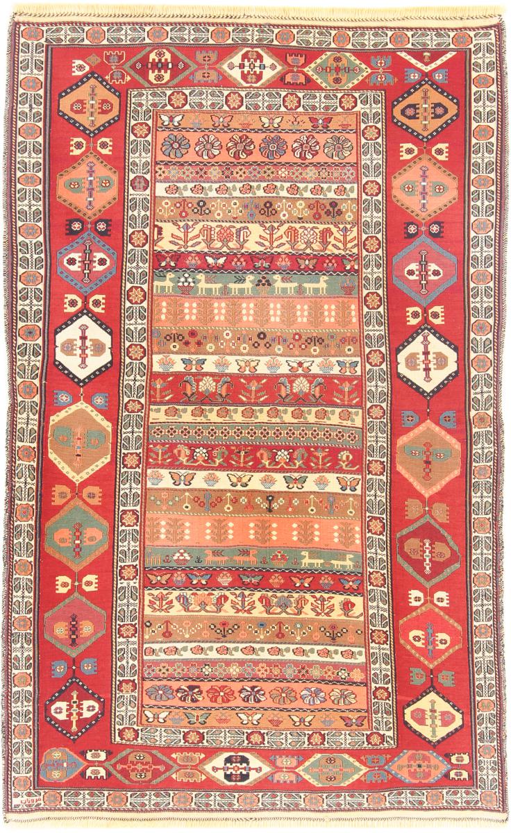 Tapete persa Kilim Soozani 161x100 161x100, Tapete persa Tecido à mão