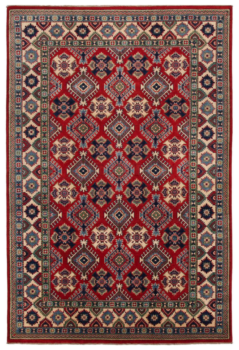 Pakistani rug Kazak Ghazni 296x196 296x196, Persian Rug Knotted by hand