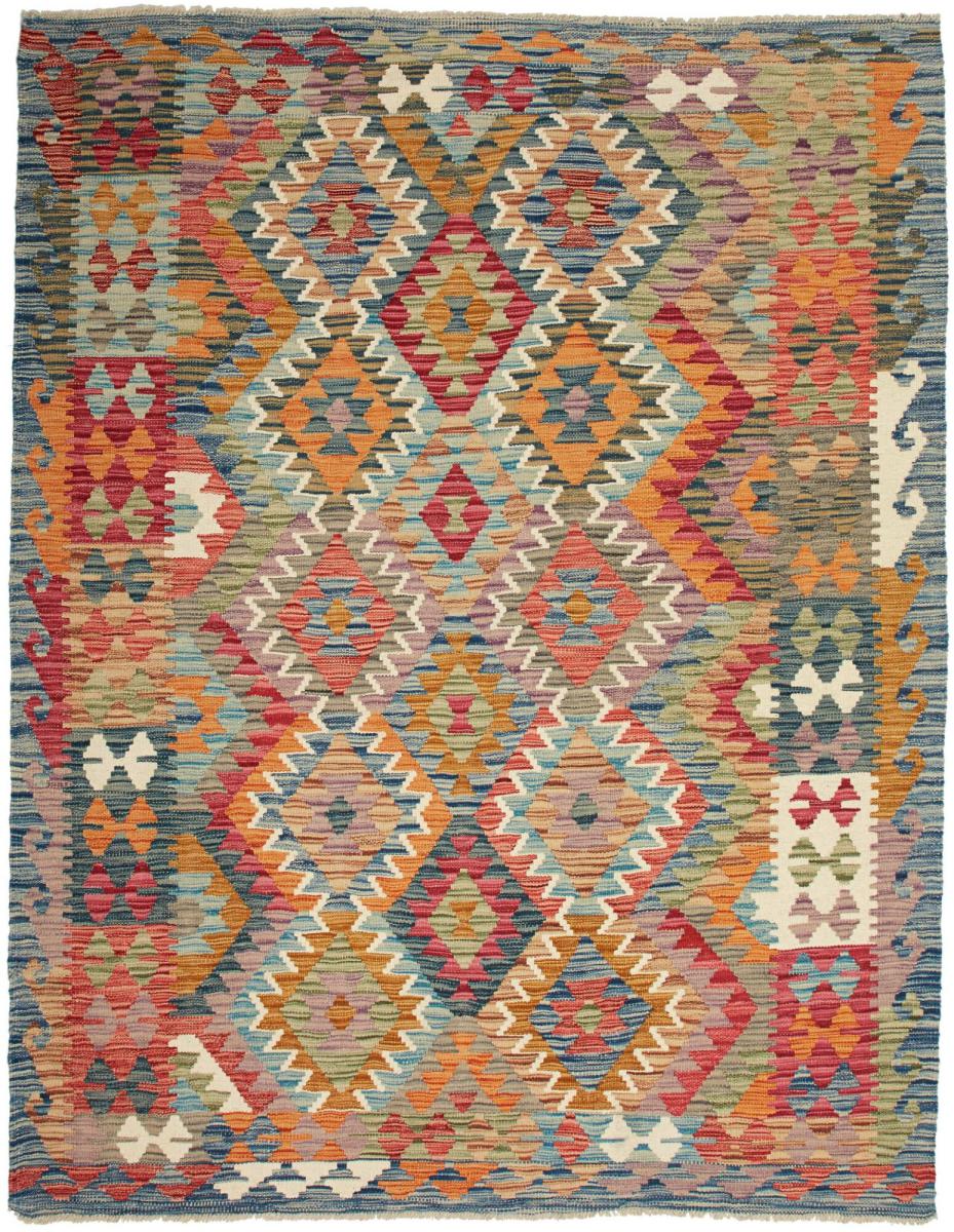 Tapete afegão Kilim Afegão 198x154 198x154, Tapete persa Tecido à mão