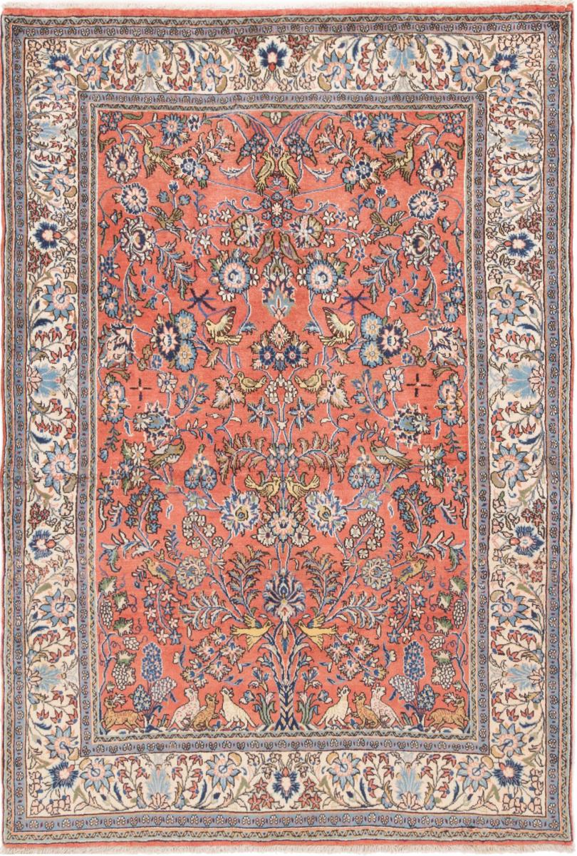 Persian Rug Sarouk 207x139 207x139, Persian Rug Knotted by hand