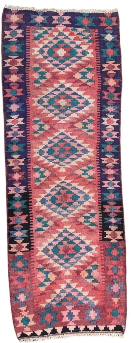 Perserteppich Kelim Fars Antik 8'1"x3'0" 8'1"x3'0", Perserteppich Handgewebt