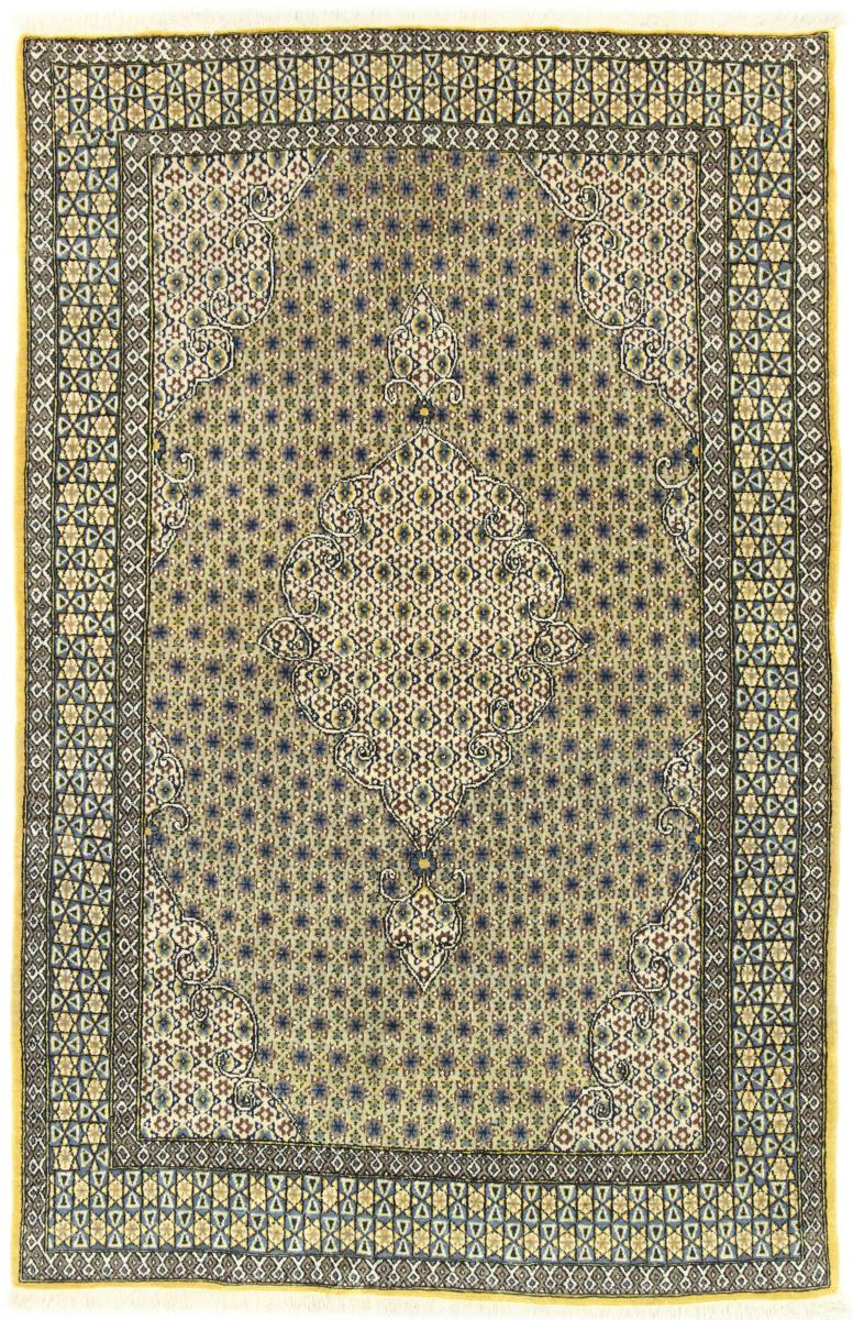 Tapete persa Ghom 209x145 209x145, Tapete persa Atado à mão