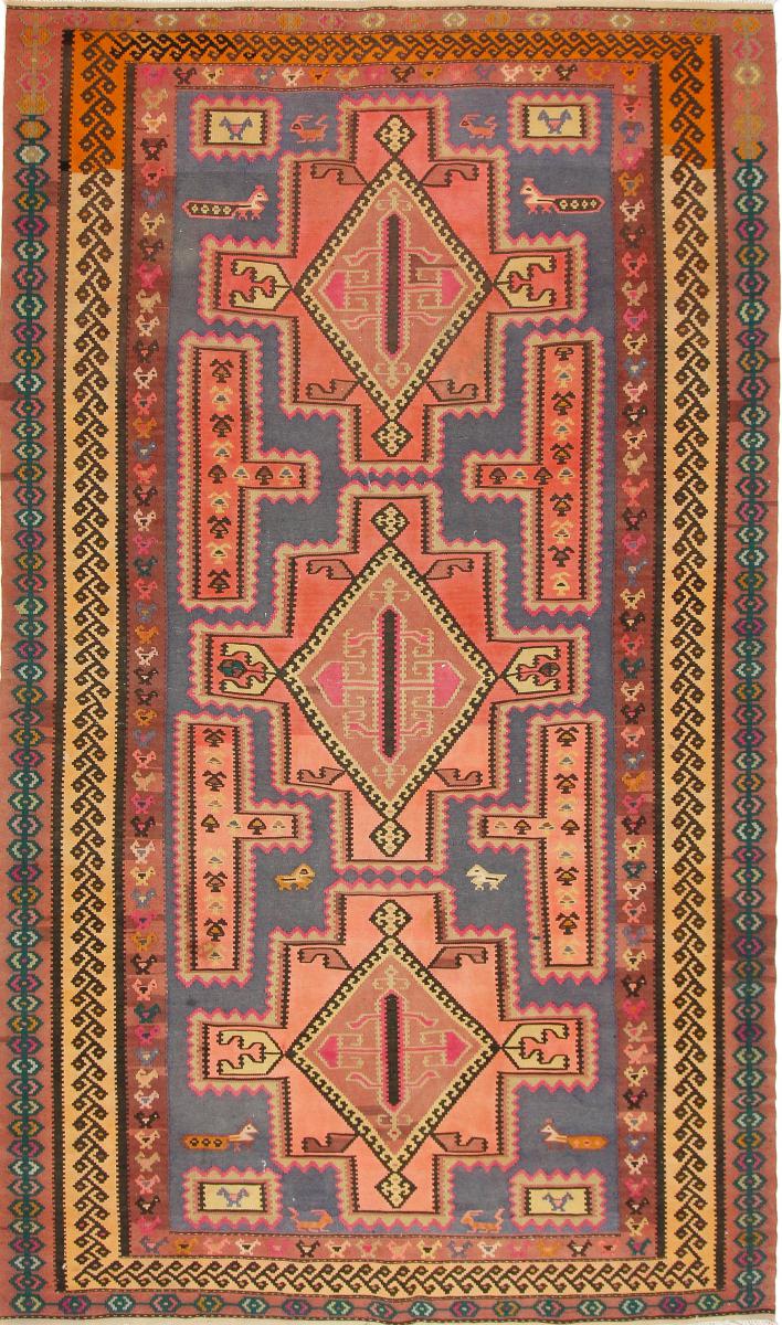 Tapete persa Kilim Fars Azerbaijan Antigo 330x194 330x194, Tapete persa Tecido à mão