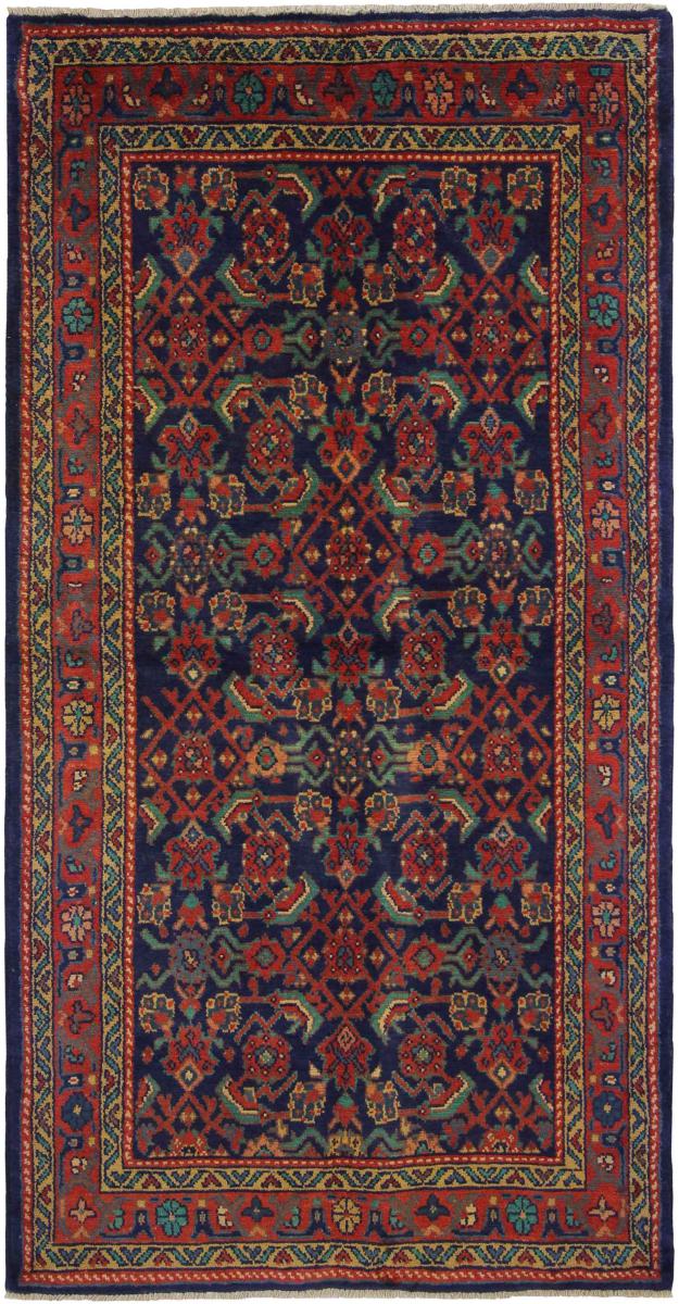 Persian Rug Hamadan 223x121 223x121, Persian Rug Knotted by hand