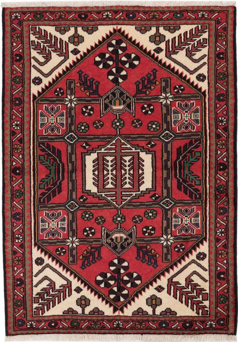 Perserteppich Hamadan 155x106 155x106, Perserteppich Handgeknüpft