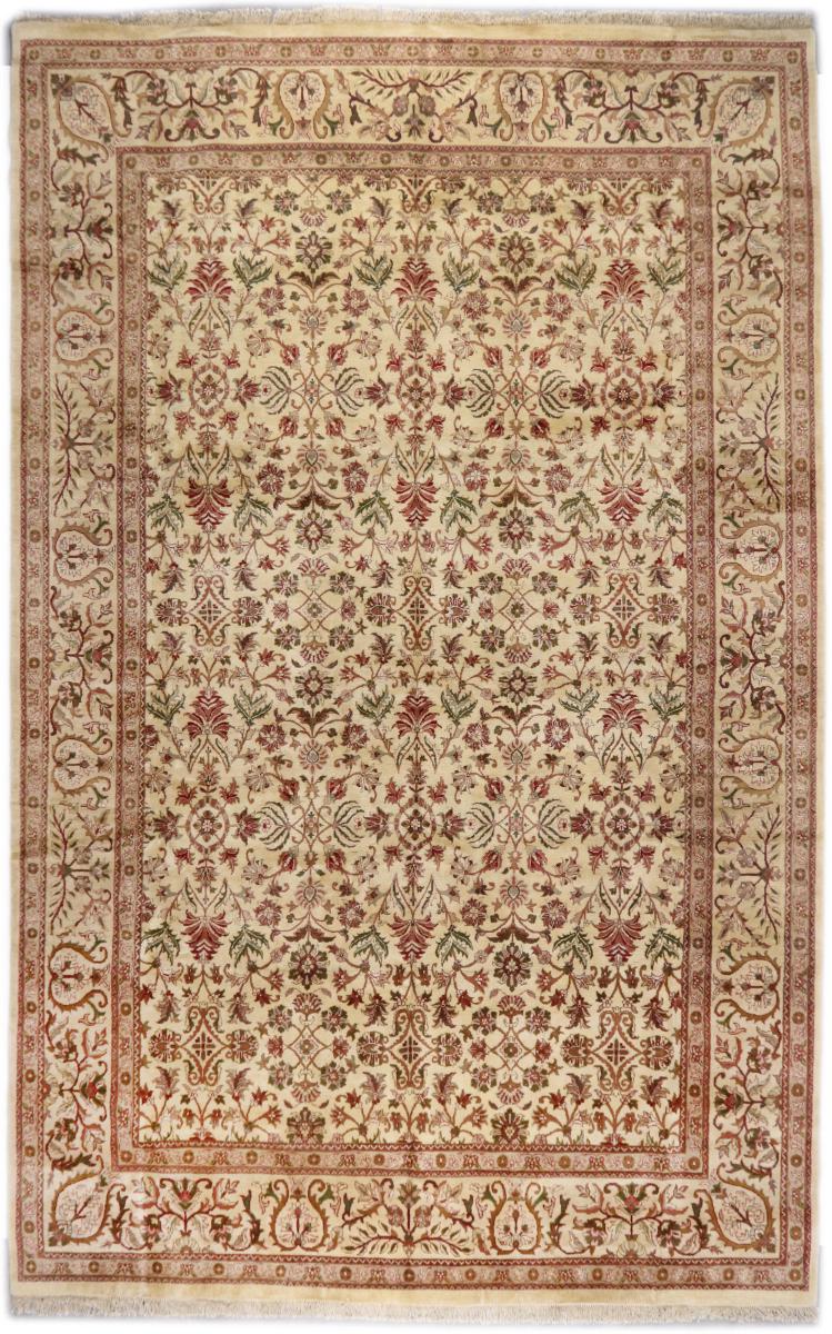Alfombra india Indo Tabriz Jeypour 566x360 566x360, Alfombra persa Anudado a mano