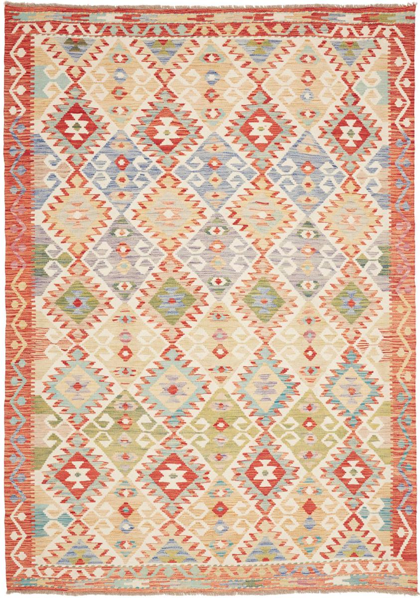 Afghan rug Kilim Afghan 245x174 245x174, Persian Rug Woven by hand