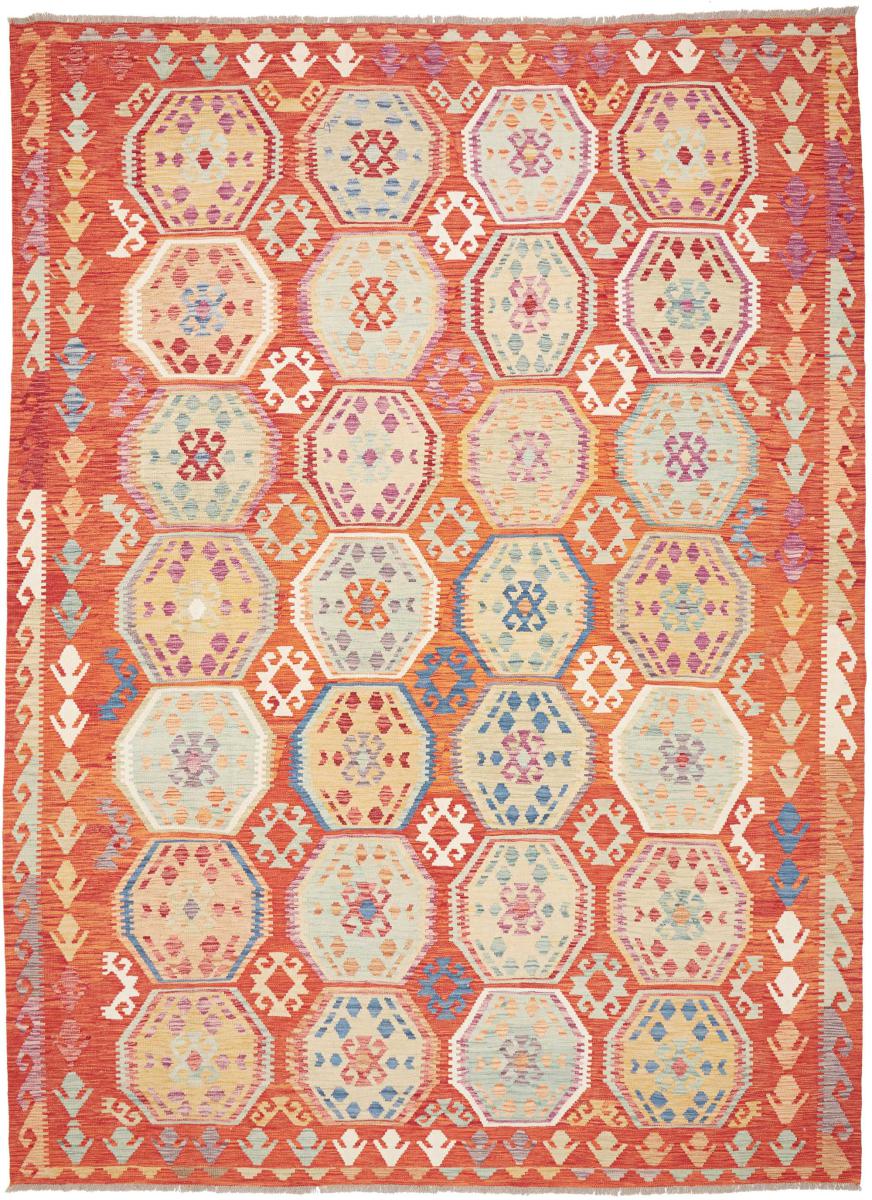 Alfombra afgana Kilim Afghan 353x256 353x256, Alfombra persa Tejido a mano