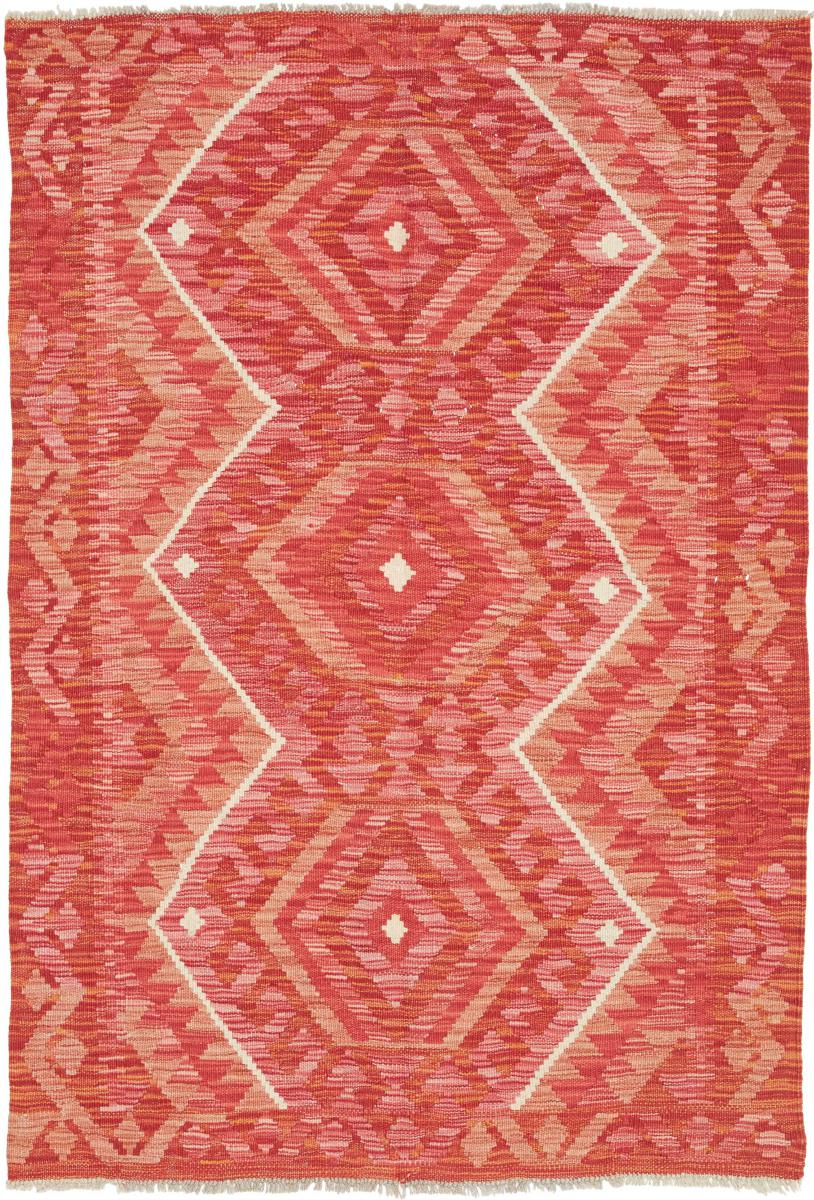 Αφγανικό χαλί Κιλίμ Afghan 148x101 148x101, Περσικό χαλί Οι κόμποι έγιναν με το χέρι